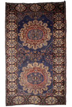 Load image into Gallery viewer, Antique Kaysari Medallion Wool Rug