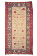 Load image into Gallery viewer, Antique Floral Persian Kilim Rug