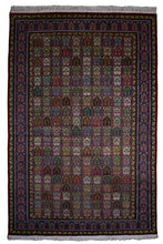 Load image into Gallery viewer, Vintage Kashmiri Garden Panel Rug