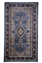 Load image into Gallery viewer, Royal Blue Medallion Wool Rug