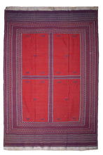 Load image into Gallery viewer, Crimson Maliki Kilim – Central Asian Flatweave Rug