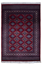 Load image into Gallery viewer, Red Gul Indo Afghan Wool Rug