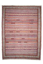 Load image into Gallery viewer, Antique Shirazi Soumak Tribal Kilim