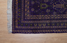Load image into Gallery viewer, Baluchi Wool Rug in Midnight Bronze