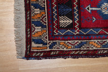 Load image into Gallery viewer, Antique Caucasian Village Symbol Rug