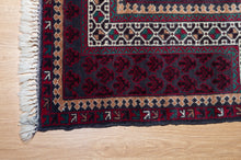 Load image into Gallery viewer, Auburn Shadow Vintage Baluchi Rug
