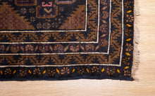 Load image into Gallery viewer, Geometric Glow – Baluchi Tribal Rug