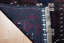Load image into Gallery viewer, Midnight Geometry Turkman Wool Rug