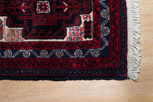 Load image into Gallery viewer, Bold Geometric Baluchi Tribal Rug