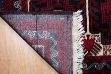 Load image into Gallery viewer, Bold Geometric Baluchi Tribal Rug