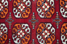 Load image into Gallery viewer, Timeless Crimson Tekke Bokhara Rug