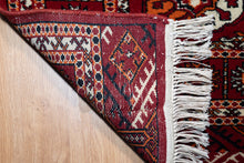 Load image into Gallery viewer, Timeless Crimson Tekke Bokhara Rug