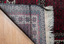 Load image into Gallery viewer, Crimson Sanctuary Vintage Baluchi Rug