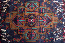 Load image into Gallery viewer, Midnight Bloom Baluchi Tribal Rug