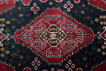Load image into Gallery viewer, Midnight Medallion Handwoven Afghan Rug