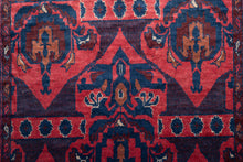 Load image into Gallery viewer, Crimson Legacy Handwoven Afghan Rug