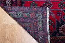 Load image into Gallery viewer, Crimson Bloom Afghan Tribal Rug
