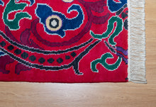 Load image into Gallery viewer, Tibetan Bloom – Vibrant Floral Rug
