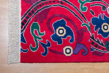 Load image into Gallery viewer, Tibetan Whirl – Floral Wool Rug