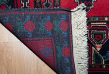 Load image into Gallery viewer, Afghan Architectural Red Wool Rug