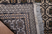 Load image into Gallery viewer, Ivory Field Turkman Bokhara Rug