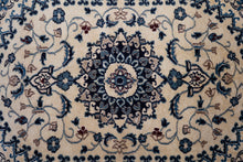 Load image into Gallery viewer, Elegant Ivory and Blue Nain Rug