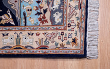 Load image into Gallery viewer, Persian Kashan Silk Hunting Rug