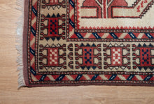 Load image into Gallery viewer, Antique Tribal Baluchi Wool Rug