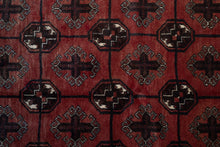 Load image into Gallery viewer, Turkman Red Gul Wool Rug