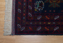 Load image into Gallery viewer, Baluchi Midnight Medallion Wool Rug