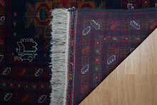 Load image into Gallery viewer, Baluchi Midnight Medallion Wool Rug