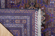 Load image into Gallery viewer, Midnight Medallion Afghan Wool Rug