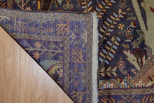 Load image into Gallery viewer, Afghan Wool Rug with Tree Motif