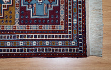 Load image into Gallery viewer, Geometric Patchwork Afghan Wool Rug