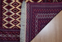 Load image into Gallery viewer, Ivory Gul Turkman Wool Rug