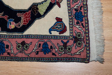 Load image into Gallery viewer, Antique Zenjen Ivory Medallion Rug