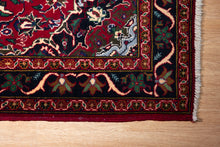 Load image into Gallery viewer, Afghan Wool Rug in Ruby Tones