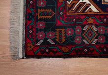 Load image into Gallery viewer, Afghan Blossom Medallion Wool Rug