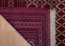 Load image into Gallery viewer, Turkman Geometric Heritage Wool Rug