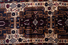 Load image into Gallery viewer, Baluchi Wool Rug with Tribal Medallions