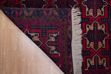 Load image into Gallery viewer, Crimson Star Turkman Wool Rug