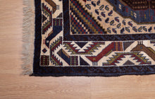 Load image into Gallery viewer, Vintage Tribal Geometry Baluchi Rug