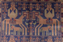 Load image into Gallery viewer, Baluchi Tribal Camel Rider Rug