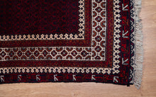 Load image into Gallery viewer, Ersari Crimson Field Wool Rug