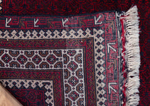 Load image into Gallery viewer, Ersari Crimson Field Wool Rug
