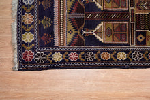 Load image into Gallery viewer, Afghani Wool Rug with Palace Motif