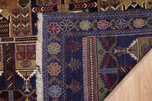 Load image into Gallery viewer, Afghani Wool Rug with Palace Motif