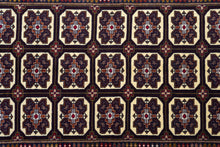 Load image into Gallery viewer, Turkman Wool Rug with Floral Medallions