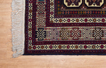 Load image into Gallery viewer, Turkman Wool Rug with Floral Medallions