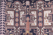 Load image into Gallery viewer, Vintage Caucasian Soumak Kilim Rug
